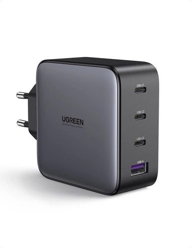 Ugreen 40747 Caricabatterie per dispositivi mobili Universale Nero AC Ricarica rapida Interno