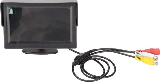 Monitor di visione posteriore con schermo LCD - monitor per auto acqua resistente - 16:9 regolabile per SUV - alta qualità del contenuto in .