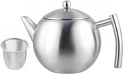 Pentola per Tè con Filtro - 500ml - Doppio Strato - Per Tè in Foglie / Fiori di Tè - Termos per Tè in Acciaio Inossidabile - AISI - Pentola per Tè - Macchina per Tè in Foglie di Tè