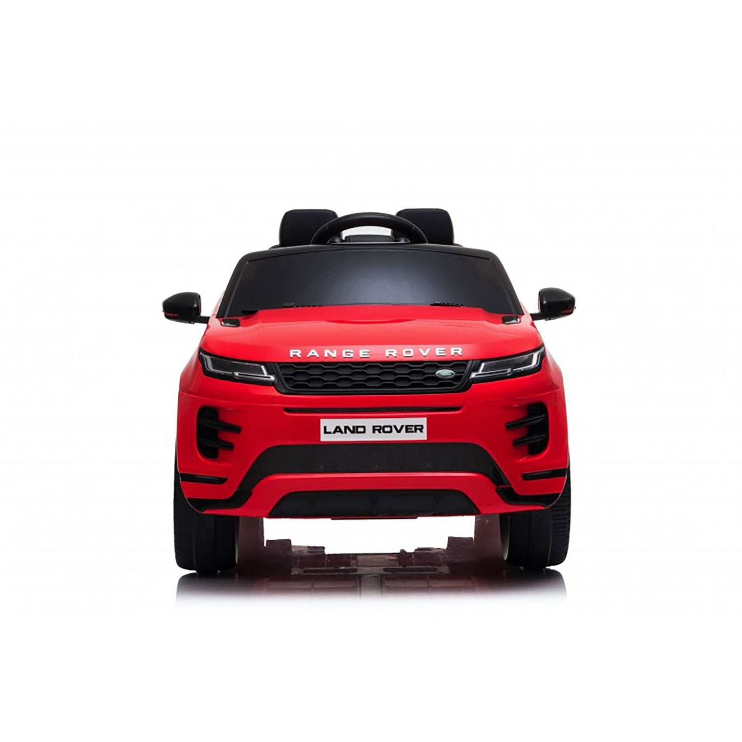 Macchina Elettrica per Bambini Licenza Land Rover Evoque 12V con Telecomando Rosso
