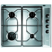 Indesit PAA 642 IX/I WE1 Stainless steel Da incasso 58 cm Gas 4 Fornello(i)