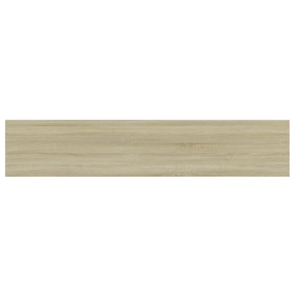 Ripiani per Libreria 4pz Rovere Sonoma 100x20x1,5cm Multistrato 805384