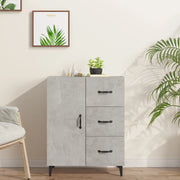Credenza Grigio Cemento 69,5x34x90 cm in Legno Multistrato cod mxl 21050