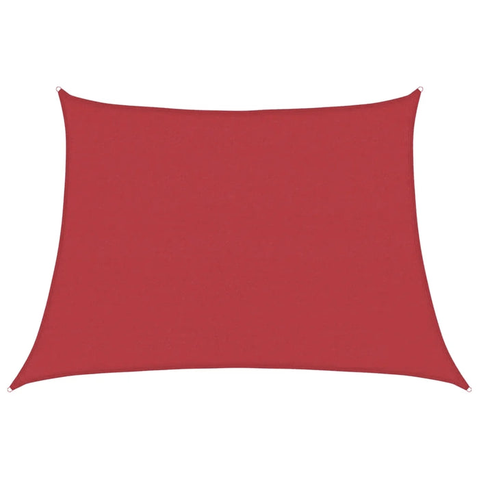 Vela Parasole 160 g/m² Rossa 4/5x3 m in HDPE 311655