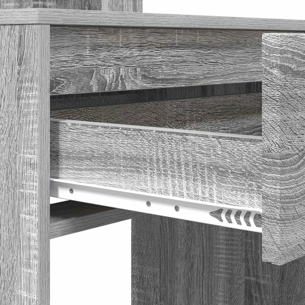 Tavoli da Trucco per Camera da Letto con cassetto Grigio Sonoma 888993