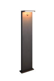 Paletto giardino RAVI LED PIR 13W nero IP54 Trio