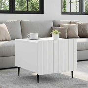 Tavolino da salotto Bianco 49 x 50 x 42 cm Legno ingegnerizzato 894505