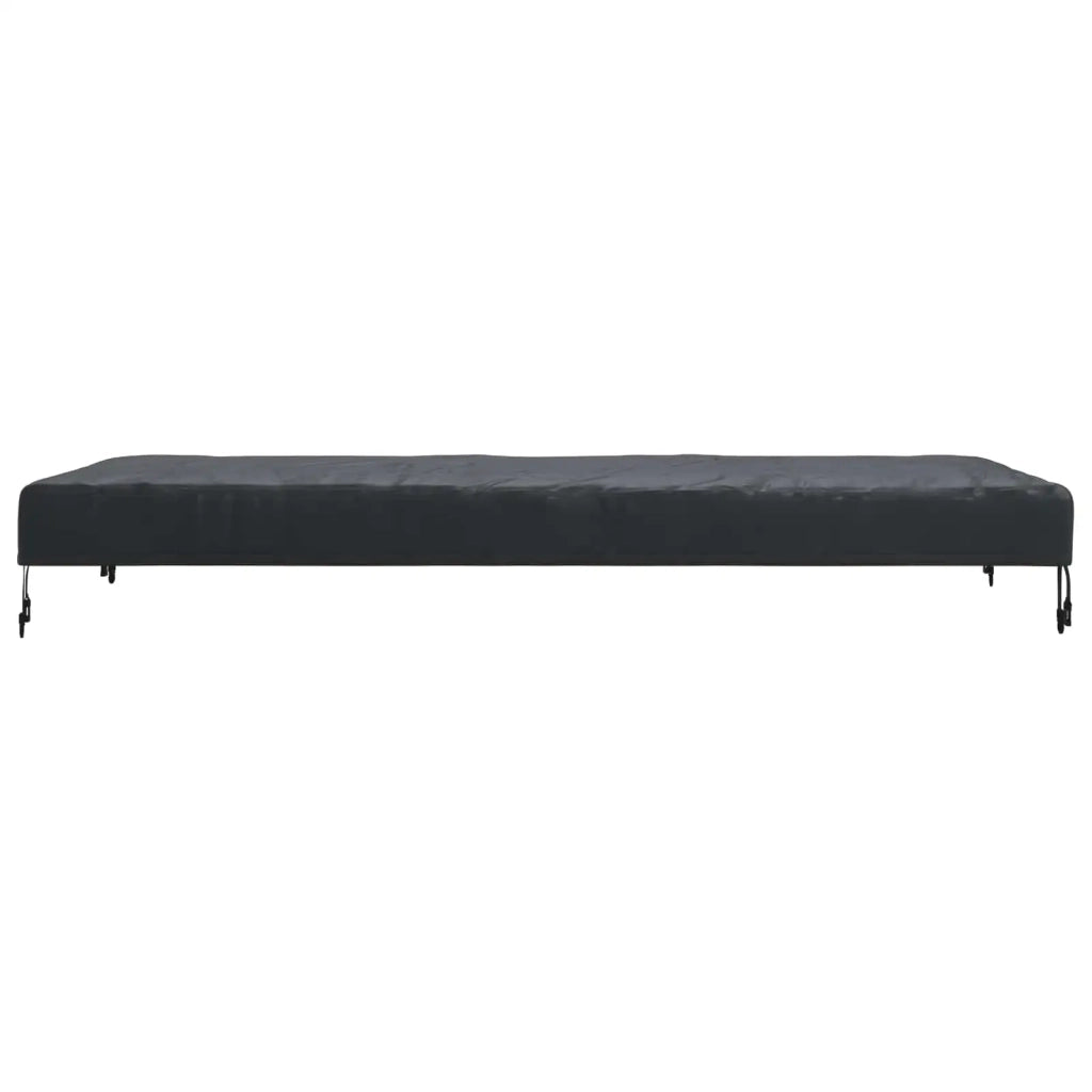 Copertura Tavolo Tinta unita Nero 162 x 92 x 15 cm Tessuto 4106104