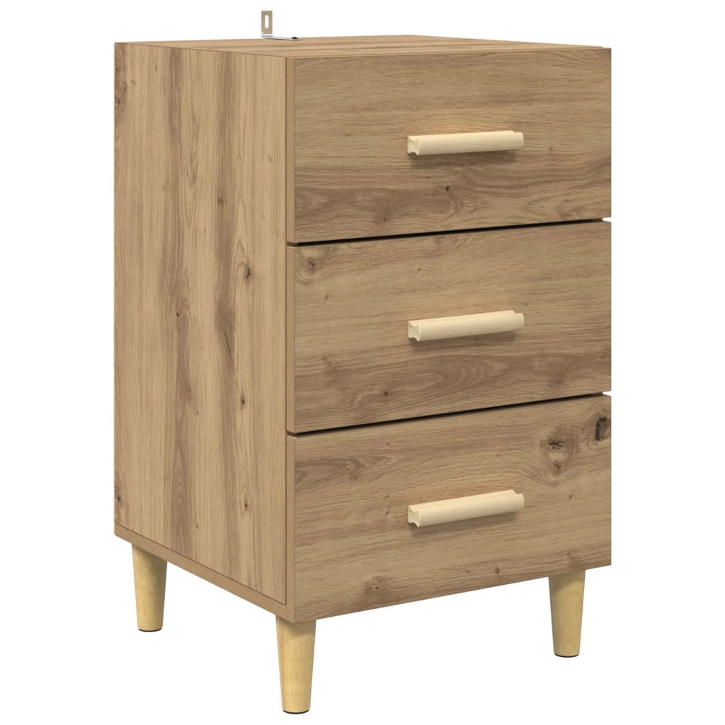 Armadio da Notte Rovere artigianale 40 x 40 x 66 cm 880614