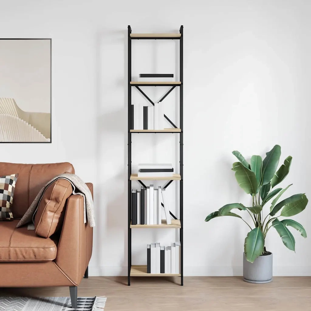 Libreria Rovere Sonoma 40 x 30 x 189,5 cm Legno multistrato 868348