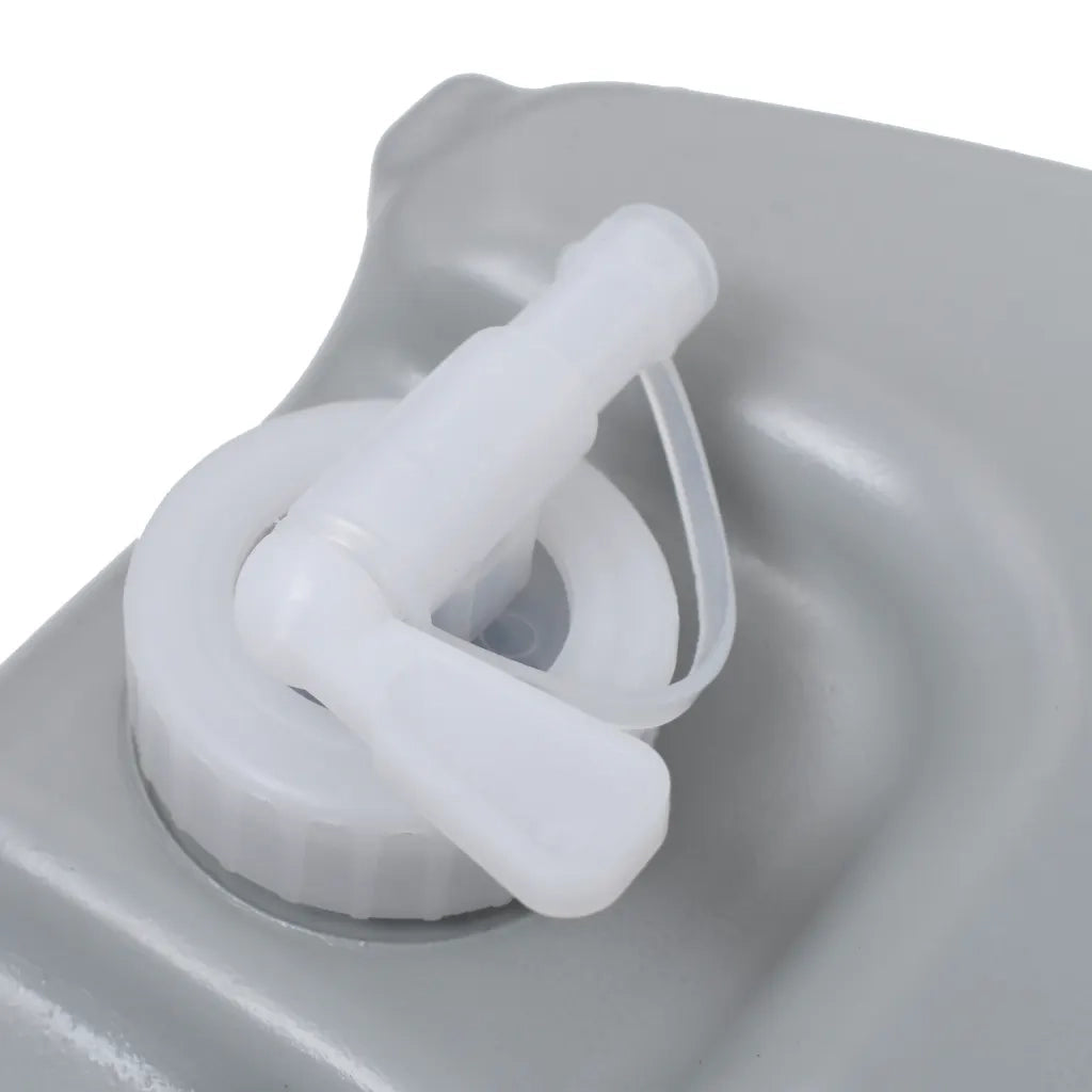 Serbatoio d'Acqua con Ruote per Campeggio 40 L Grigio CFW4940956
