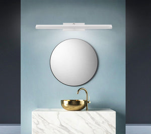 Lampada Da Parete Da Bagno Led Sopra Specchio 12w 50cm APP374-1W Bianco