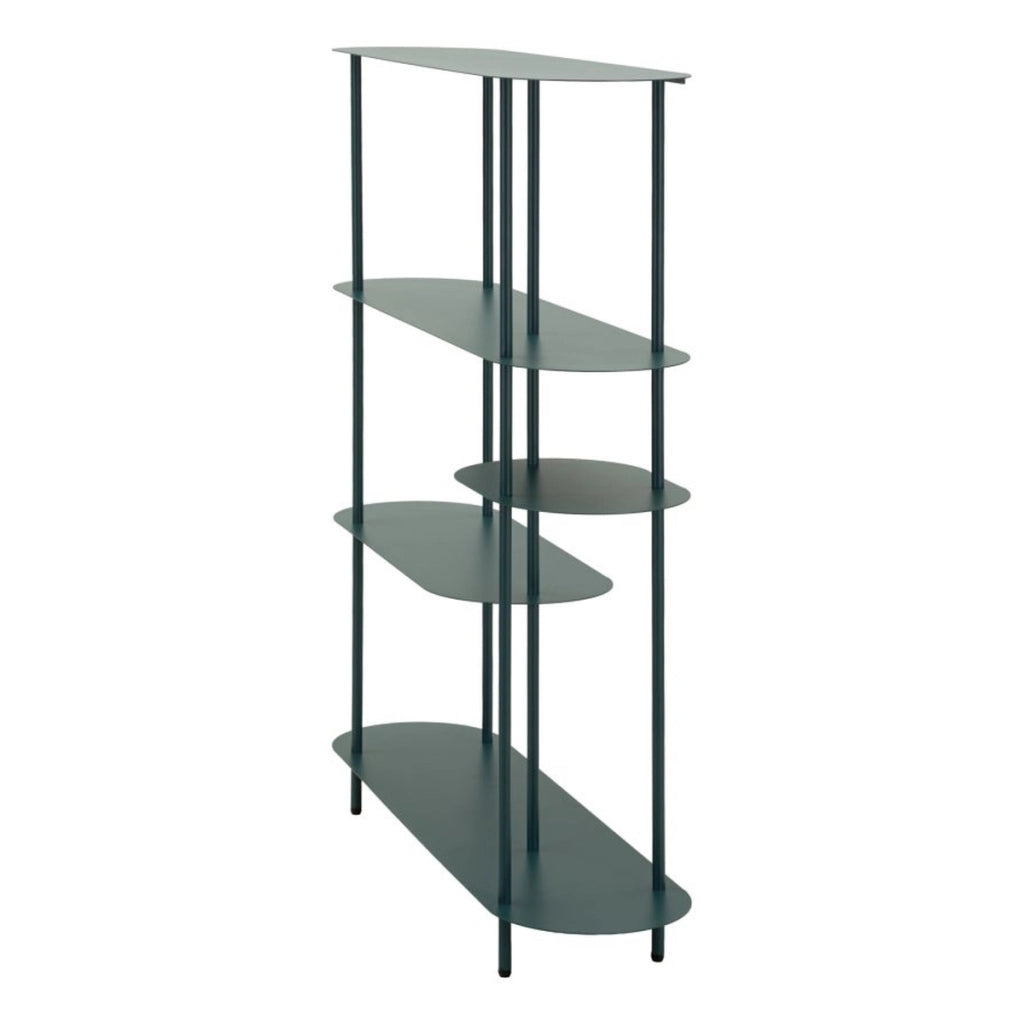 Libreria VKH1106, Beige, Metallo, 118x31x139 cm