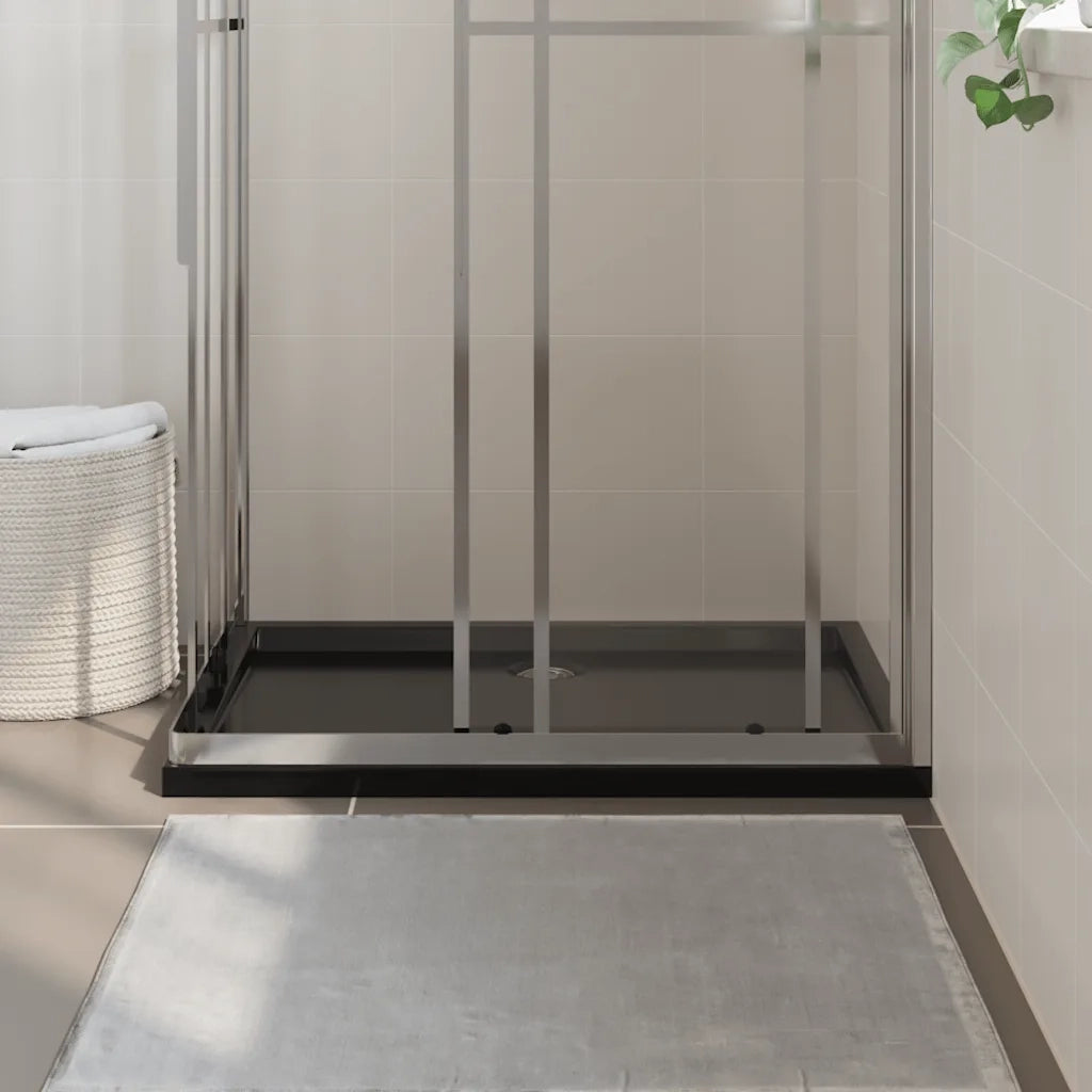 Piatto Doccia in ABS Rettangolare Nero 70x100 cm CFW9658352
