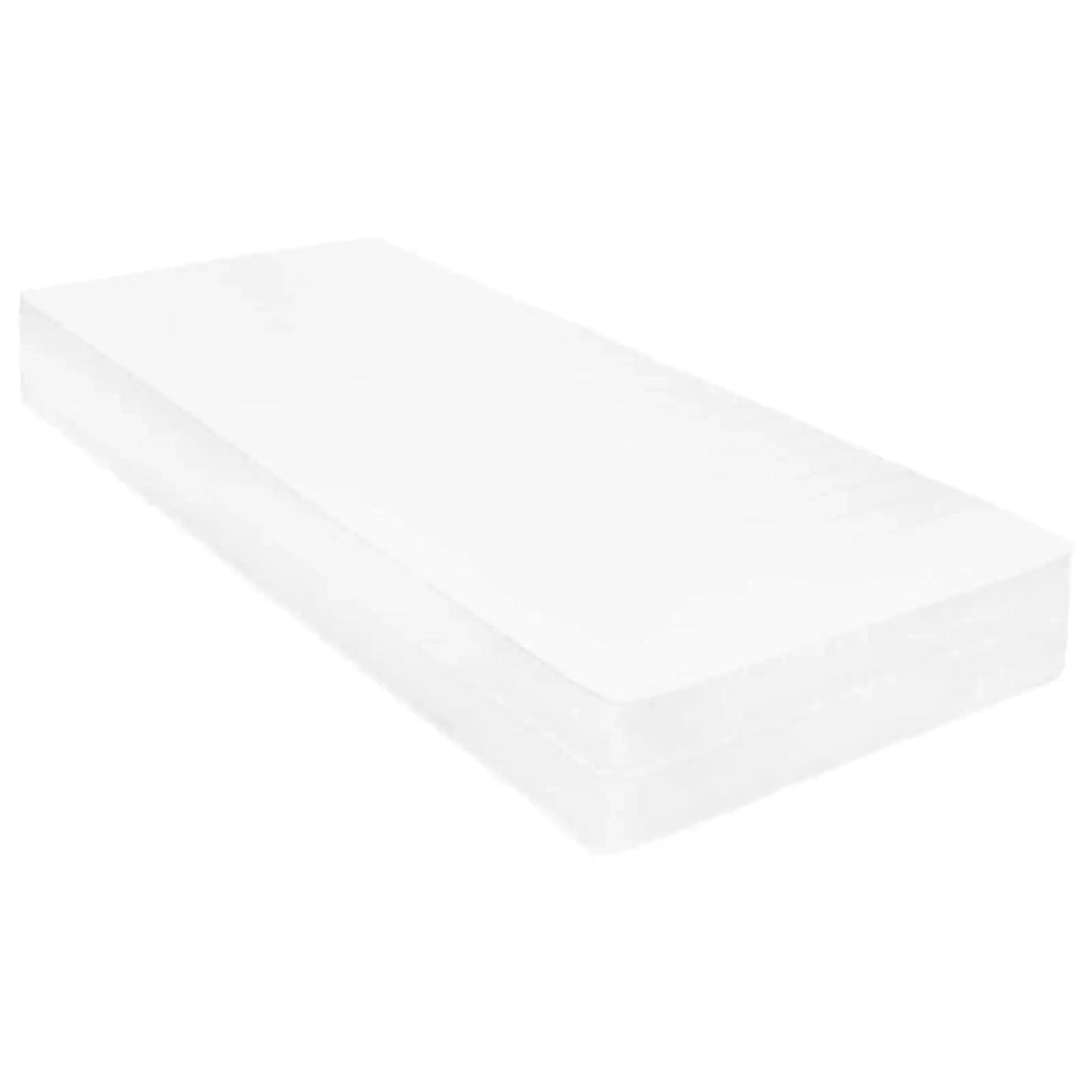 Letto Giorno con materasso Marrone Cera e Bianco 90 x 200 cm 3422773