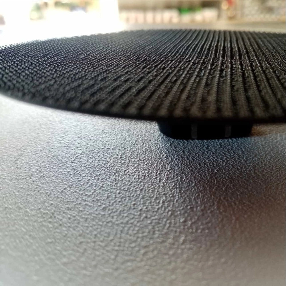 Benman platorello da 125mm flessibile in plastica con velcro per smerigliatrice angolare