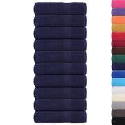 Asciugamani da bagno FROGN 10 pz Blu navy 100x150 cm 360 g/m² 136790