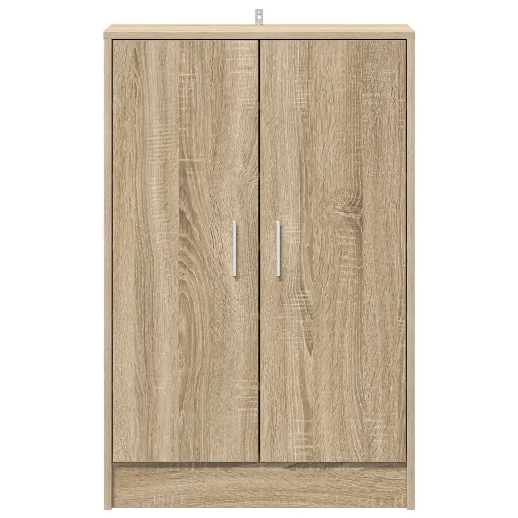 Scarpiera Rovere Sonoma 60x35x92 cm in Truciolato
