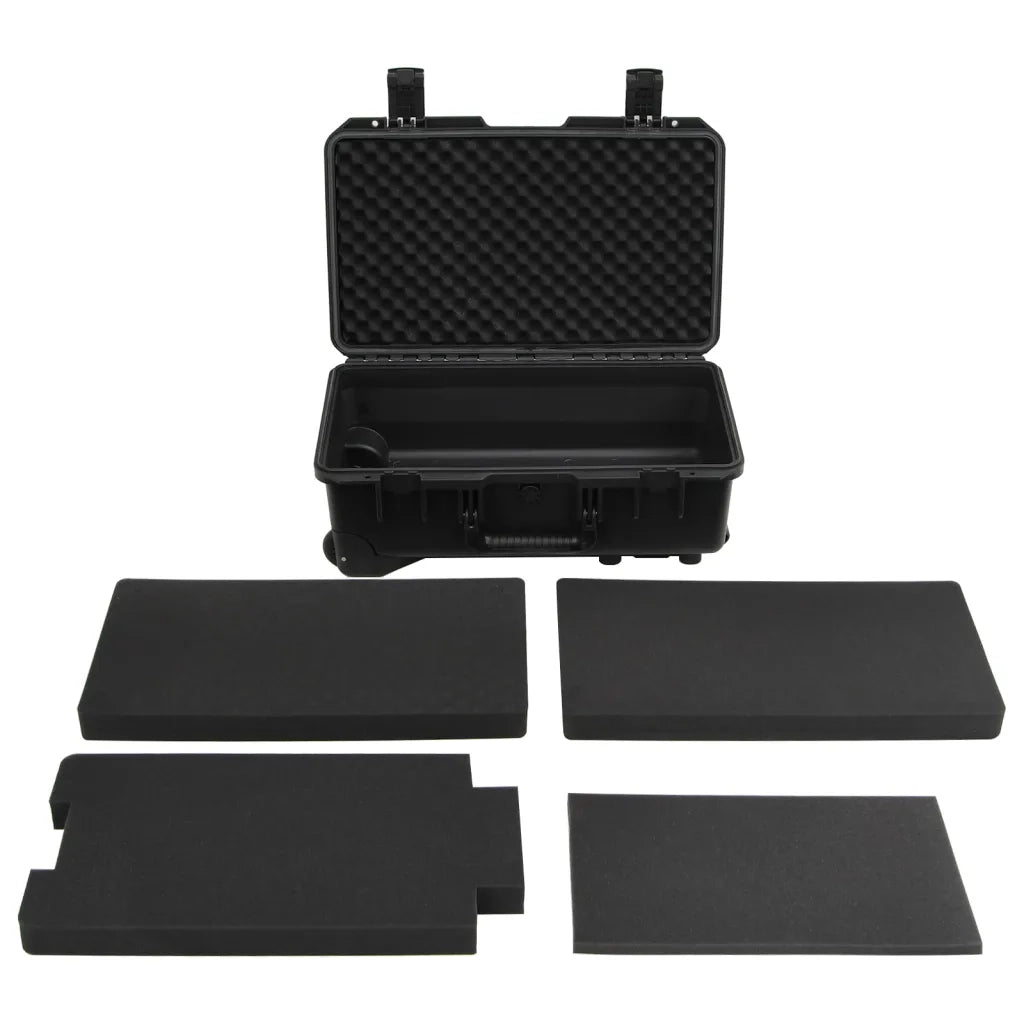 Valigetta da Volo Portatile Nera 55x35x22,5 cm in PP CFW4976214