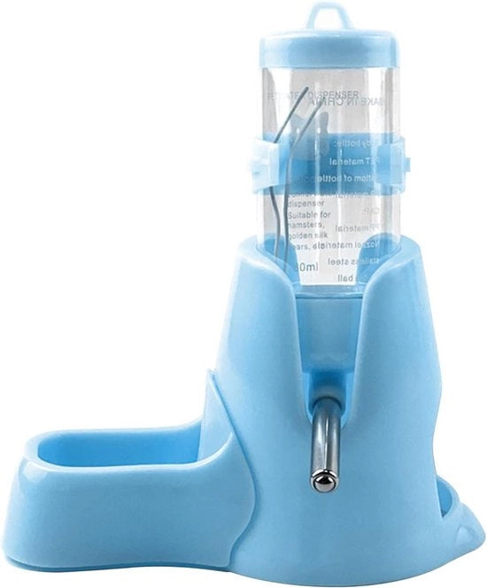 Set di Flaconi per Animali da Compagnia con Supporto - 80ml - Flaconi per Animali da Compagnia Lekvri - Adatto per Conigli e Hamster