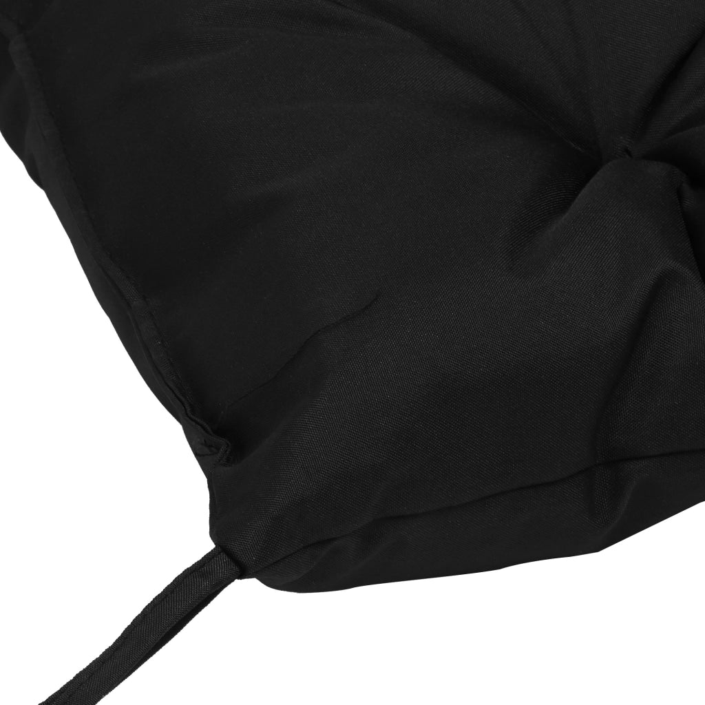 Cuscino per Panchina 3 Posti ¨C Zephmum ¨C Nero 100x98x8 cm