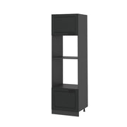 Vicco Set mobili bagno Antracite casa di campagna 60 cm