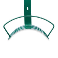 Portagomma da parete giardino giardinaggio pratico in metallo 32 cm verde 3413024