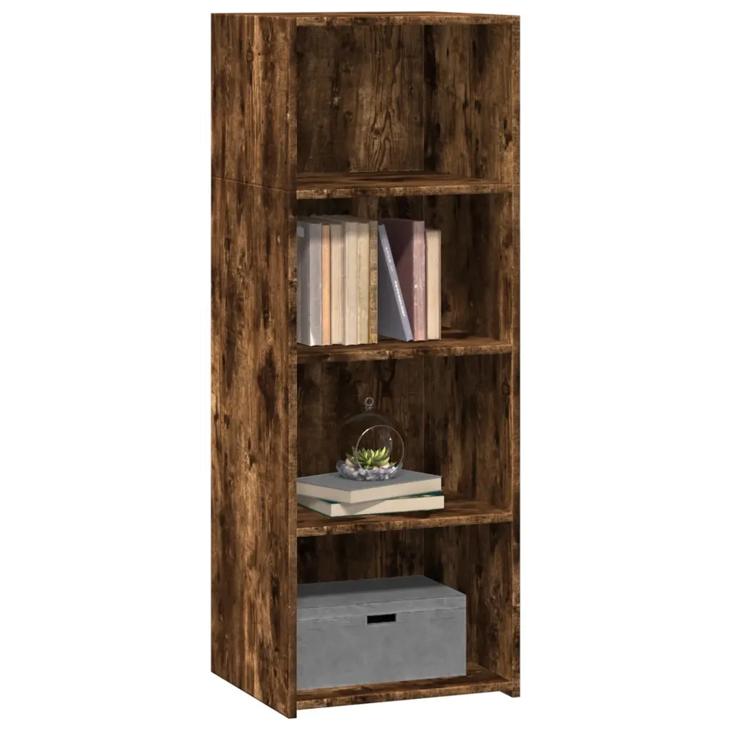 Credenza | Madia | Buffet da pranzo | Armadio da pranzo Rovere Fumo 45x41x124 cm in Legno Multistrato