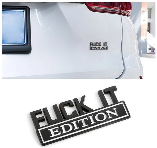 Accessori Auto 3D Emblema Auto - Autoaccessori Universali - Dimensioni 8 x 3 cm - Sticker Auto Autoadesivi - Autoadesivi Selfadesivi
