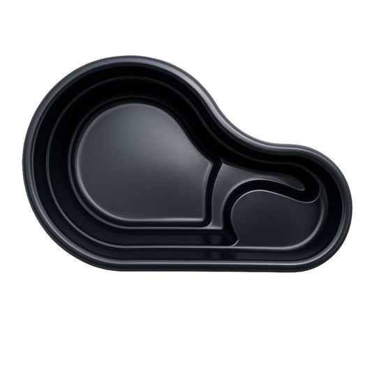 Laghetto da giardino fusine nero litri 150 dimensioni cm 113x74x h 45