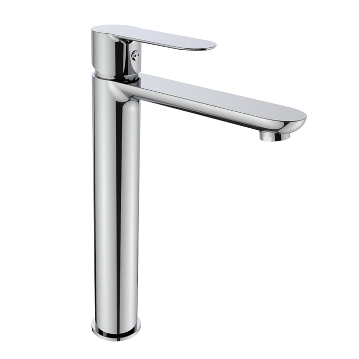 Miscelatore rubinetto oceania per lavabo con bocca alta in ottone cromato bagno *** confezione 1