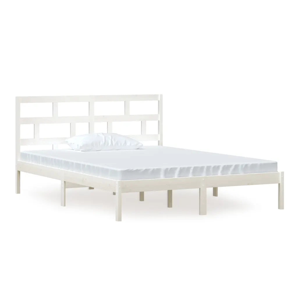 Giroletto Bianco 150x200 cm King in Legno Massello 3101224