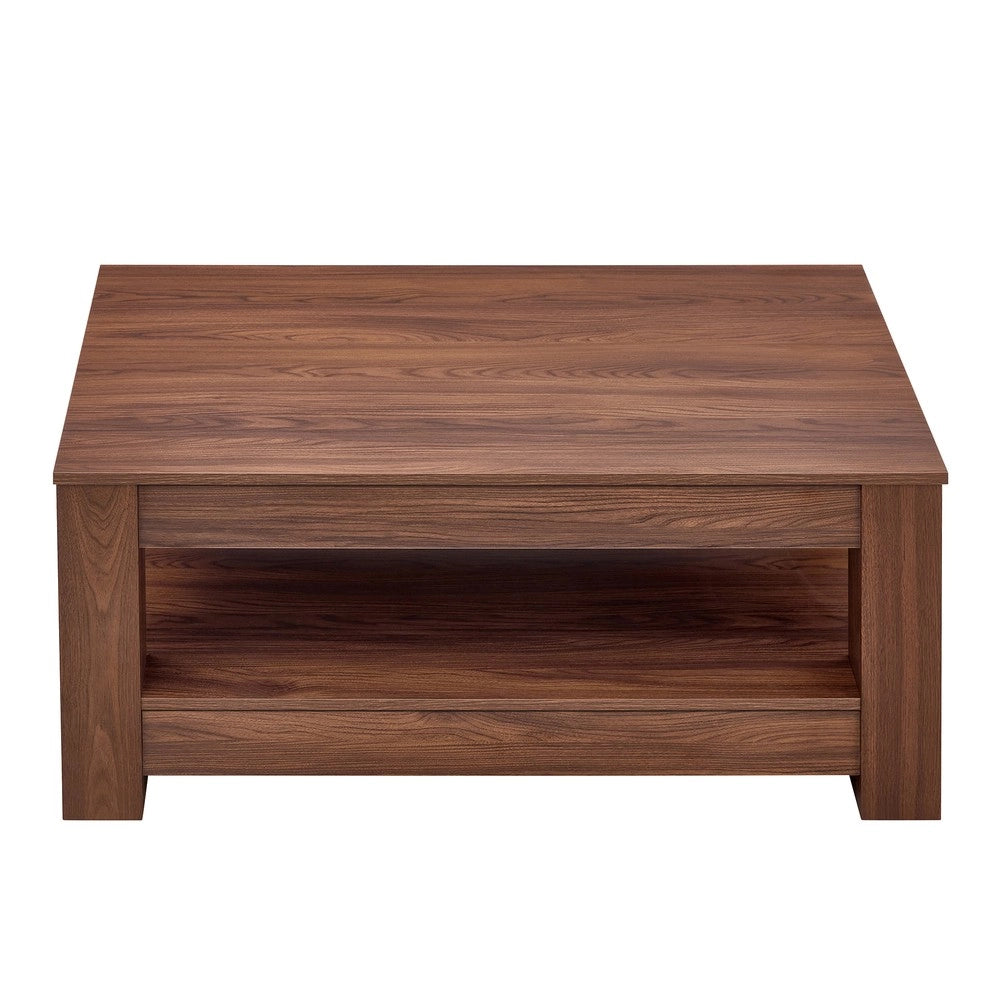 Tavolino da Caff¨¨ a 2 Ripiani ¨C MINIMAL ¨C MDF Noce, Soggiorno