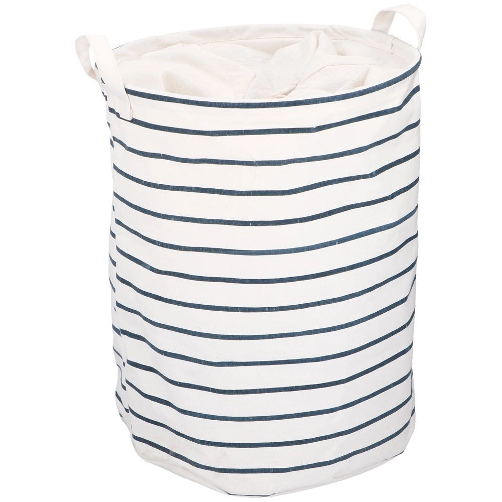 Trade Shop - Portabiancheria Sacco Cesto Lavanderia Tessuto 33x43h Cm Con Manici Fantasie -