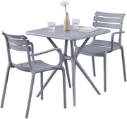Set di mobili da giardino Avena con 2 sedie 4