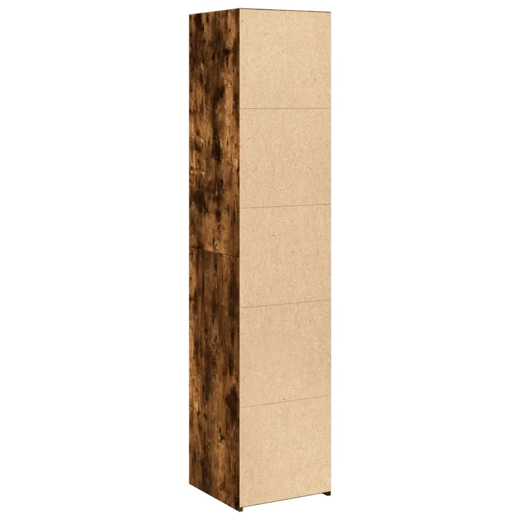 Credenza Rovere Fumo 40x41x185cm in Legno Multistrato 3281670