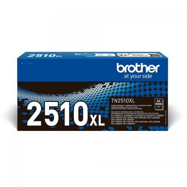 TONER BROTHER TN-2510XL ORIGINALE 3000PG