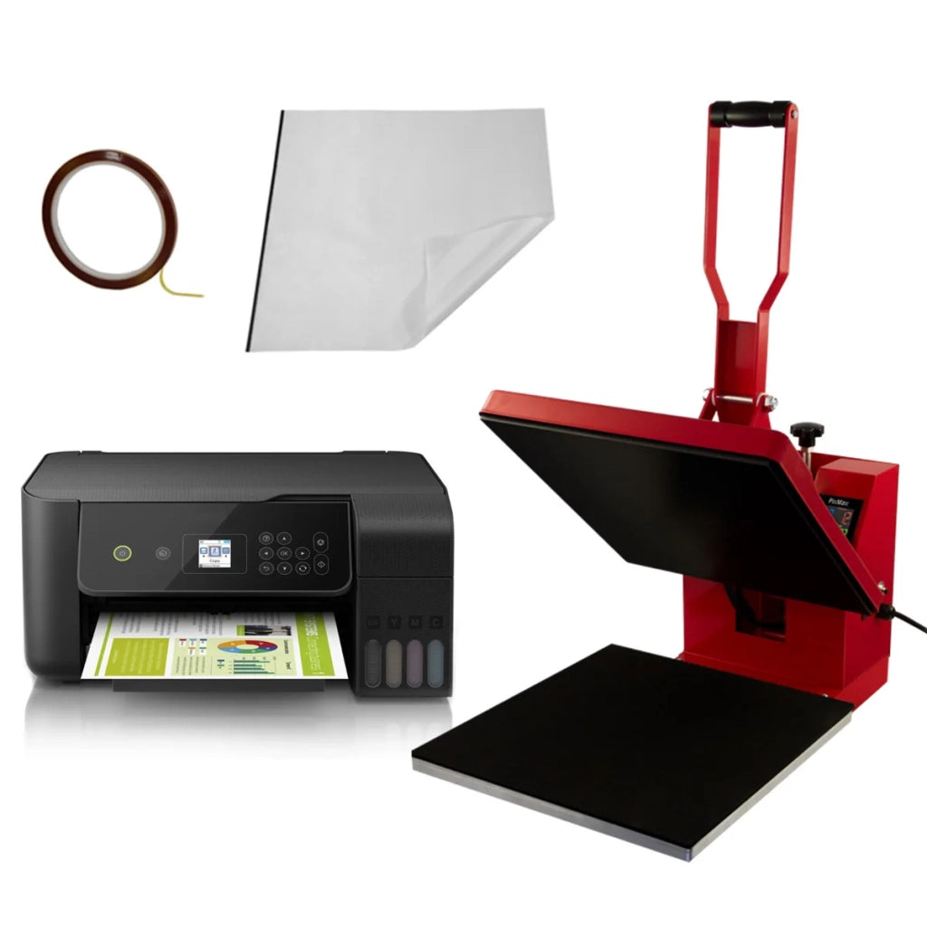 Termopressa per Magliette & T-Shirt 38x38cm per Stampa Sublimazione & Stampante