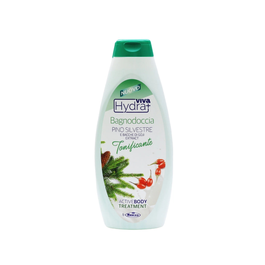HYDRA VIVA+ BAGNODOCCIA TONIFICANTE PINO SILVESTRE & BACCHE DI GOJI 750 ML