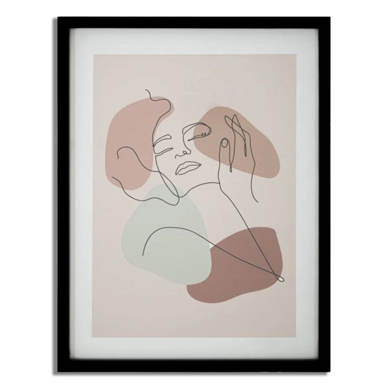 Stampa Con Cornice Face -a- cm 35x2x47