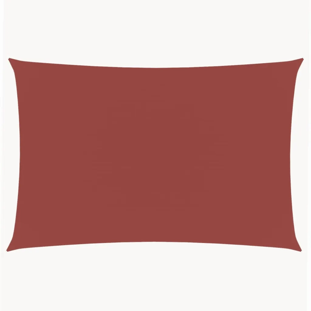 Parasole a Vela Oxford Rettangolare 3x6 m Terracotta 135378
