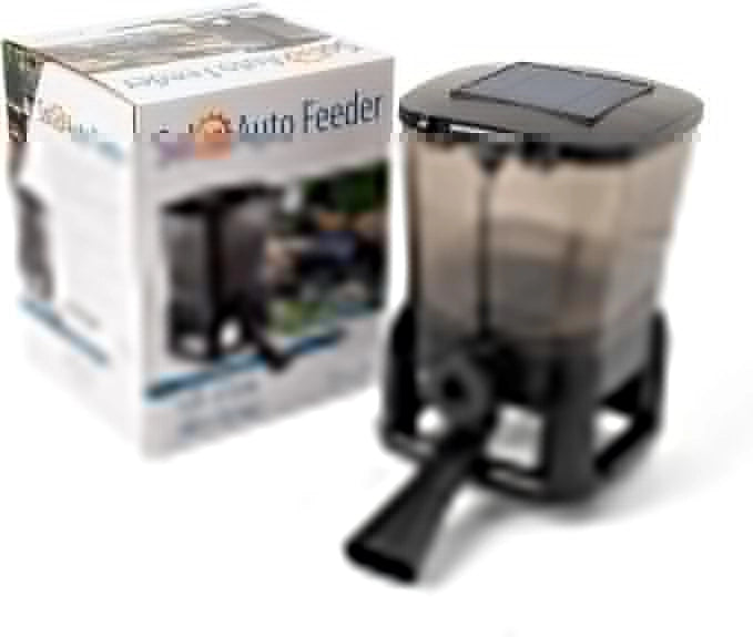 Jebao Pond Feeder AFD Solar - mangiatoia automatica 6L ad energia solare per laghetti Modello: 6