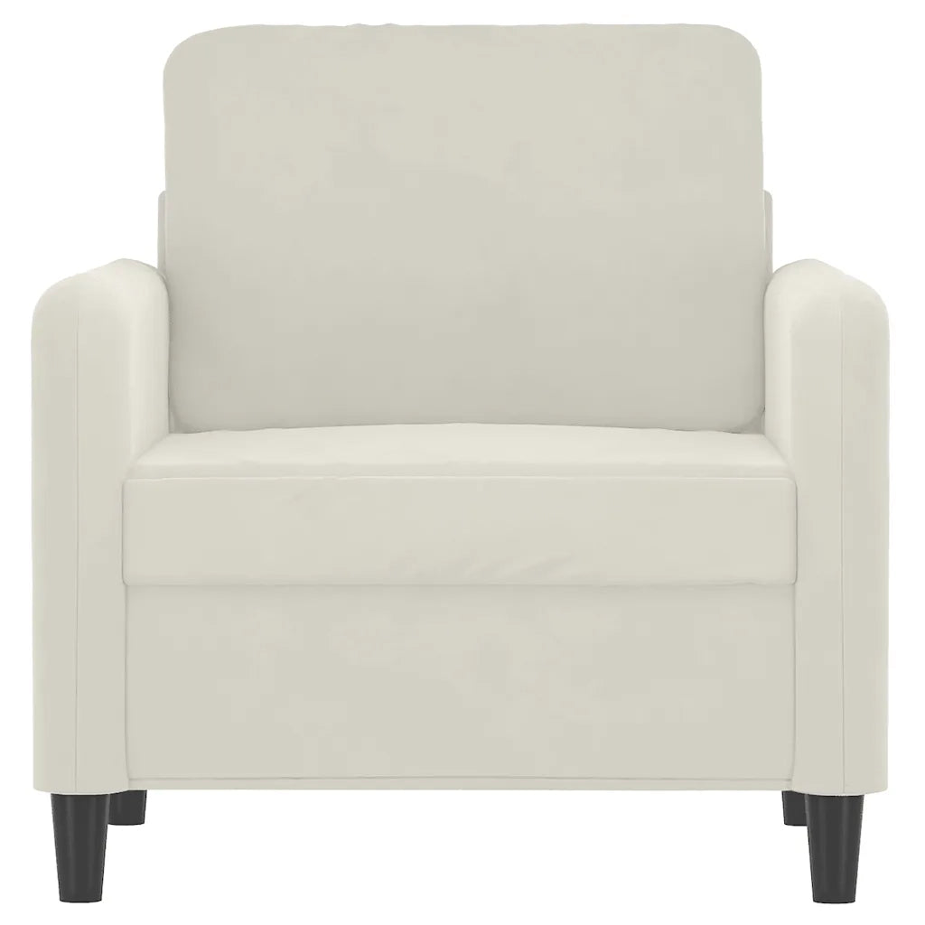 Poltrona Crema 60 cm Vellutocod mxl 134358