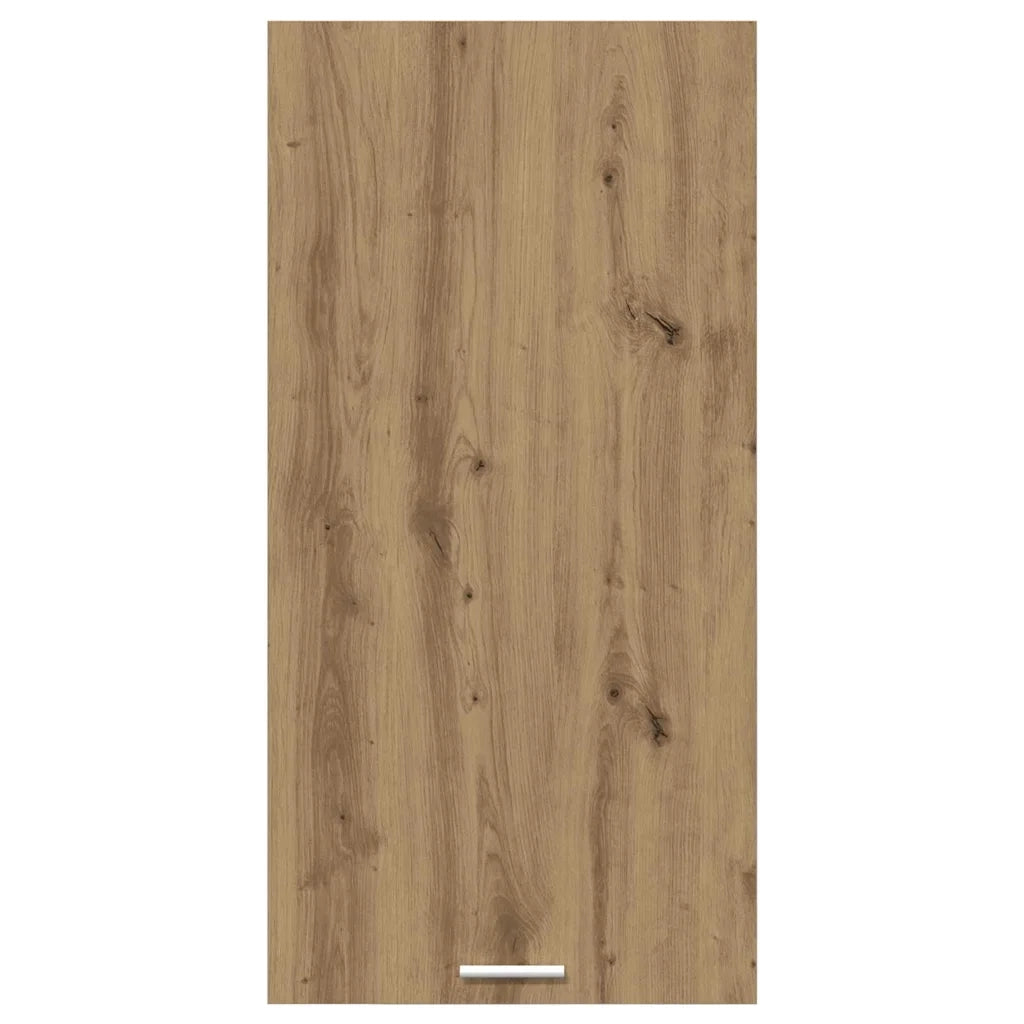 Armadio pensile Rovere Artigiano e Bianco 50 x 31 x 100 cm 884353