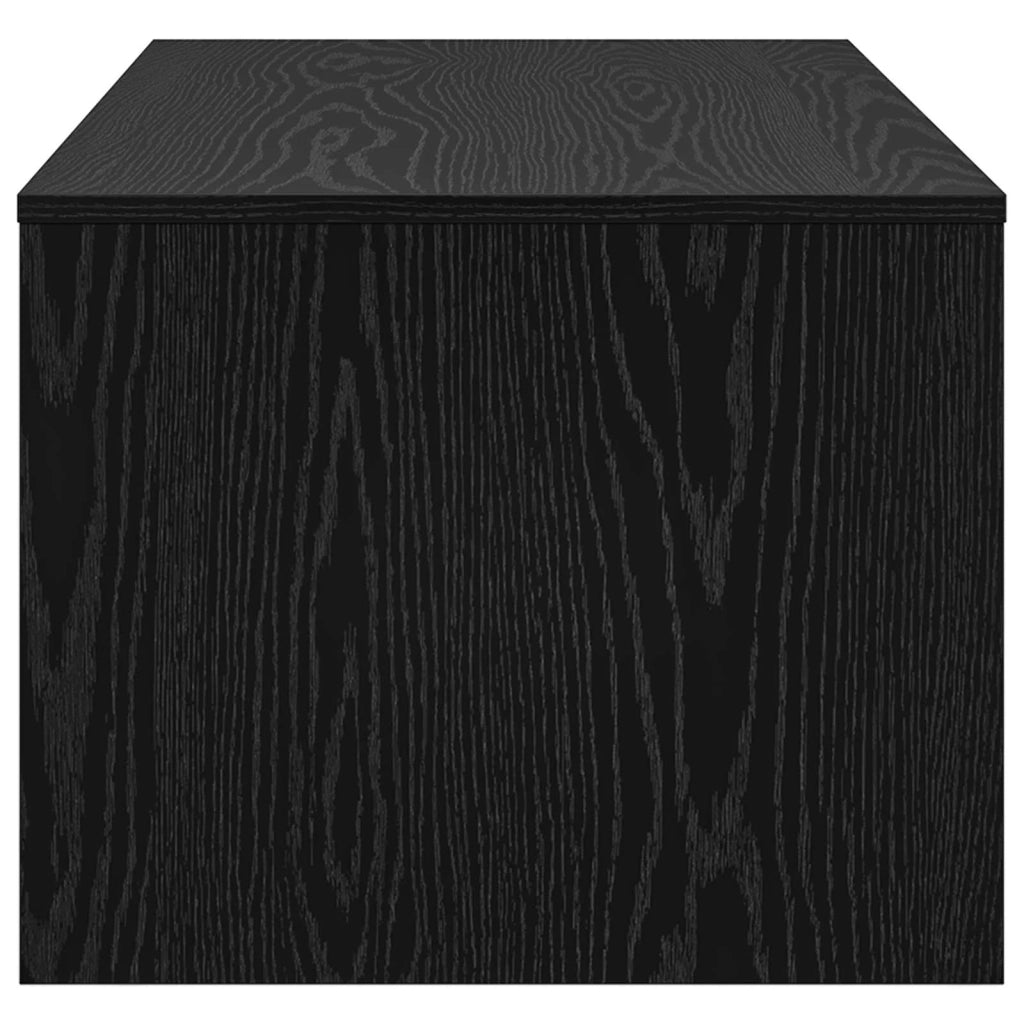 Tavolino da salotto Rovere Nero 100 x 50 x 40 cm
