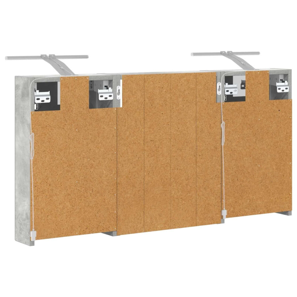 Set di Armadi da Bagno con lo scaffale 3 pcs 100 x 10,5 x 50 cm 3403691