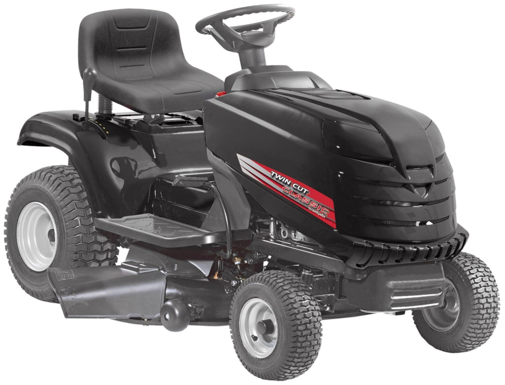 TRATTORINO 12,5 CV TOSAERBA MULCHING TWIN CUT CON MOTORE A SCOPPIO 414 CC