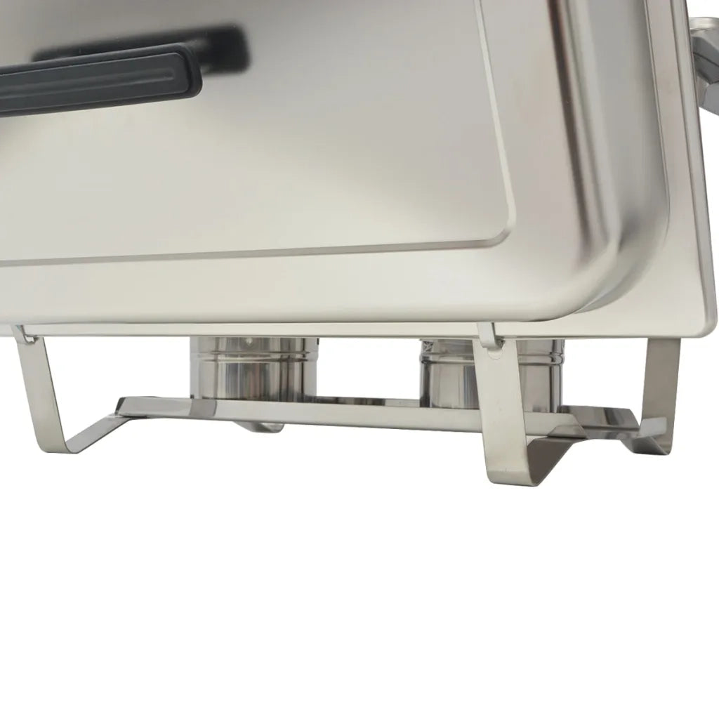 Set 2 pz Teglie Scaldavivande in Acciaio Inossidabile 50528