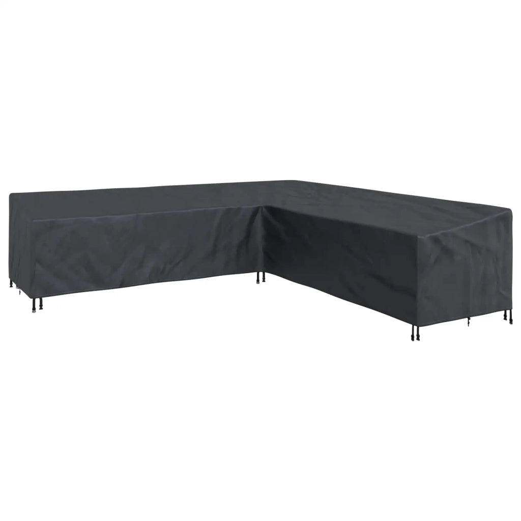Copertura per mobili Nero 325 x 325 x 80 cm Tessuto Oxford 210D 4105672