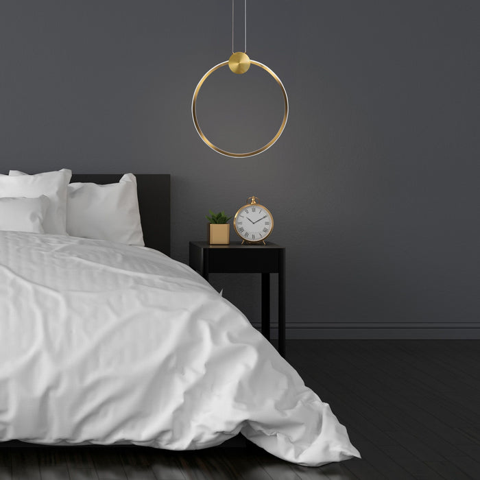 Lampada Da Soffitto Led App1400-cp Old Gold 50cm